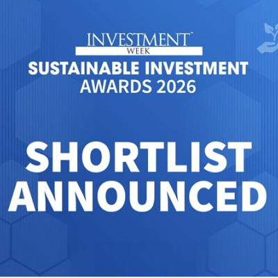 Nomination Investment Sustainability Award for third Year